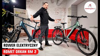 Crossowy? Trekkingowy? Rower elektryczny ROMET Orkan RM 2