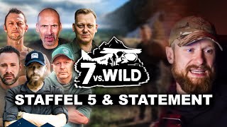 7 vs. Wild STAFFEL 5 TEILNEHMER und KONZEPT! Statement zum SCHNITT! 30 TAGE in der WILDNIS?