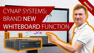 How to use the new whiteboard function on WolfVision Cynap systems