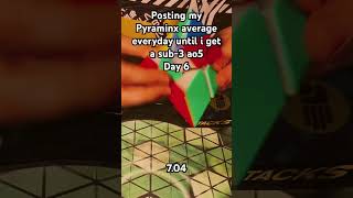 Posting my Pyraminx average everyday until i get a sub-3 ao5 - Day 6