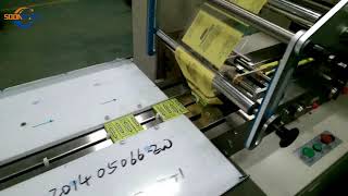 Bearing Gum automatic packing machine SP100 Flow wrapper