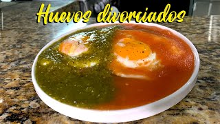 HUEVOS DIVORCIADOS 🍳🍳🍳 #huevosdivorciados #huevos #egg #eggs #ClaritaDefeña