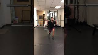 Alternating Back Rack Reverse Lunges