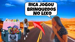 Mega Dumpster a RICA jogou MUITOS brinquedos fora, cheguei na hora!