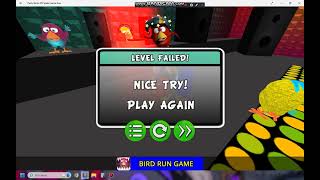 Party Birds 3D - Level Failed Screen