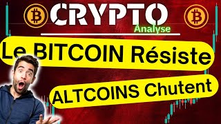 Opportunités incroyable en perspectives !! Le Bitcoin Résiste, Les Altcoins CHUTE !