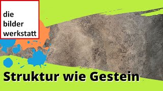 Eine Struktur, die aussieht wie eine Felswand - Video #0044