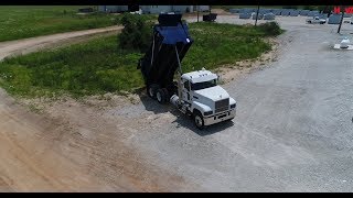 Warren dump trucks with HYVA hydraulic