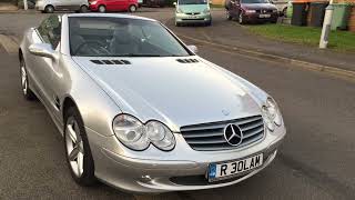 30 seconds with a Mercedes SL cheap classic