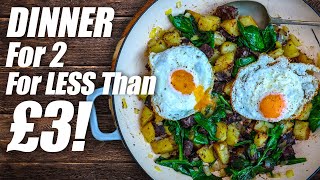 Budget Black Pudding Hash That Costs LESS Than A Takeaway Kebab!