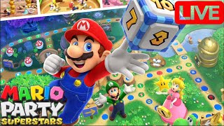 Mario Party Superstars and mario kart 8 with viewers