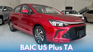 BAIC U5 Plus 2024; de los sedanes automáticos más baratos que puedes comprar en México. Vistazo | 4K