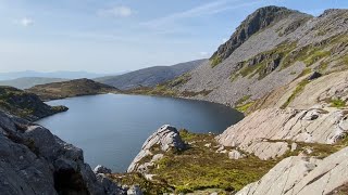 Rhinog Fach and Y Llethr from Cwm Nantcol, May 2023