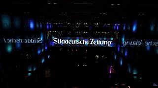 Lichtinstallation und Video Mapping »Digitized space« für die Süddeutsche Zeitung