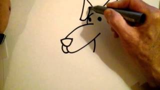 Copy of How to draw a fun, easy cartoon dog.