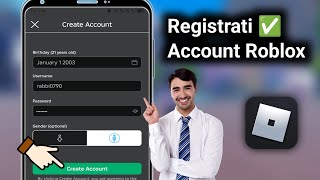 Come registrarsi a Roblox sul telefono - crea un nuovo account Roblox Iscriviti 2024