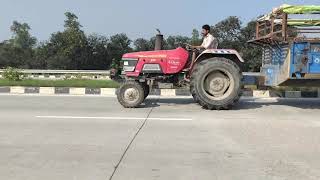 Mahindra Arjun 555 full speed road 🛣️ par