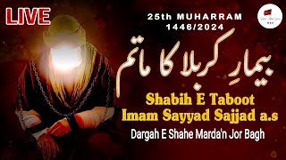 LIVE Shabih E Taboot Imam Zainul Abedin as || Shahe Marda'n Jor Bagh || #25thmuharram #delhiazadari