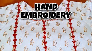 Hand Embroidery 🪡  Design | Simple & Easy | Mama the Master