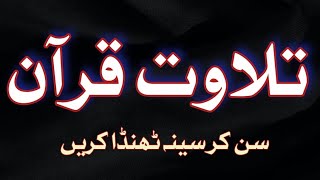 تلاوت قرآن پاک سن کر سینہ ٹھنڈا کریں #tilawatequran