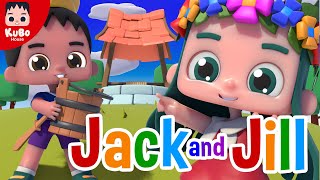 JACK AND JILL | Nursery Rhymes | Kid Songs (Kubo House)