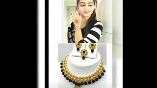 Mahua (chahat Pandey) same dress vs colour necklace set #trending #youtubeshorts #shorts