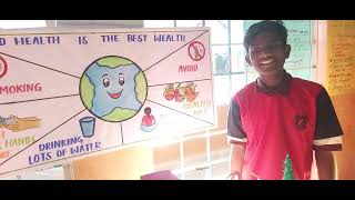 Vinay Althati X class Good Health and Well Being Science Fair13 December 2023