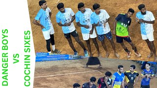 Danger Boys VS Cochin sixes 😱 | NAIDU Vs Amal k thomas😲 volleyball fire 🔥 match #volleydonor