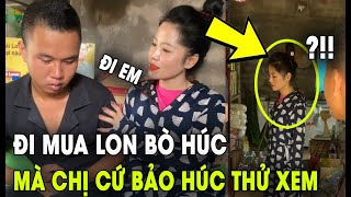 Thanh niên mua bò húc gặp bà chị |Tin 4s