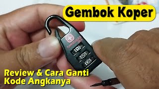 Cara Reset Gembok Koper - cara setting gembok koper swiss