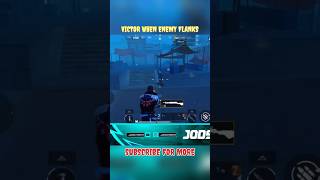 Victor vs 999 IQ Enemy😈 #pubgmobile #bgmi #funny #viral #shorts