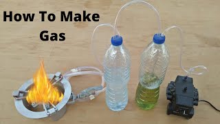 How To Make Gas At Home From Petrol And Water Diy Experiment With Air Pump