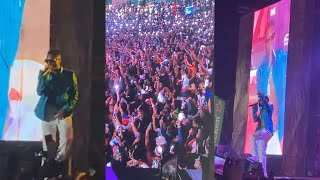 Wizkid SHUTDOWN Vibes On The Beach With BigWiz, Parties With Thousands Of Fans