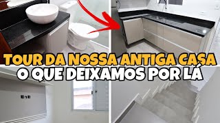 TOUR DA NOSSA ANTIGA CASA, O QUE DEIXAMOS NA CASA PARA O NOVO DONO 😱