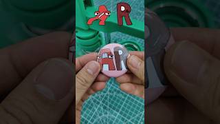 アルファベットの伝承 A + R のボタンピン ⭐ Alphabet Lore A + R In Button Pin