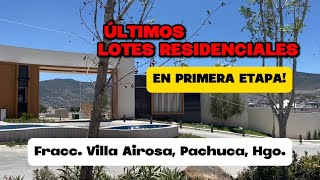 Lote en esquina en Fraccionamiento Villa Airosa, en PRIMERA ETAPA 🏠