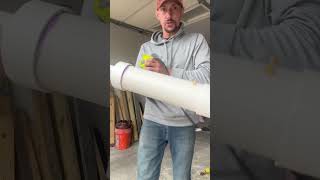 Homemade air cannon first shot#treelife #tree #awesome #funny #part2 #amazing