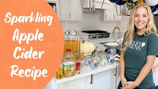 Sparkling Apple Cider Punch