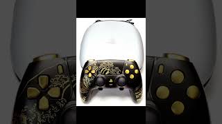 New in store - Great Gold Wave of Kanagawa Customised PS5 Dualsense Edge - phatcontrollerz.co.uk