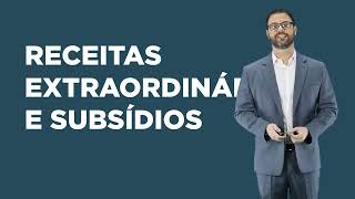 Aula 13 - concessões: receitas extraordinárias e subsídios