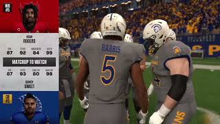 CFB25 dynasty with San Jose State S4W2 VS NC State! Top 25 matchup!