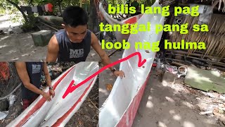 EP215:Pag hulma ng 23 feet na bangkang fiber