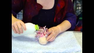 How to make an Artfelt Needle Felt Hedgehog