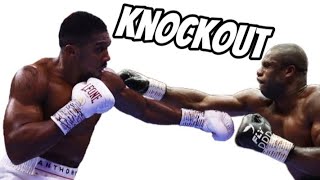 ANTHONY JOSHUA WILL KNOCKOUT DANIEL DUBOIS