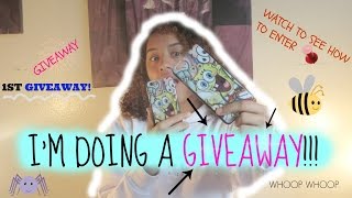 I'M DOING A GIVEAWAY!!!!