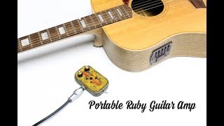 Portable "Ruby" Guitar Amp