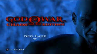 God of War - Chaos Edition - New menu + Mini Blades Artemis