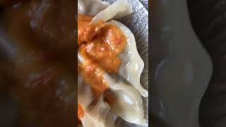 Eating spiciest Dumplings  #dumplings #asianfood #spicy