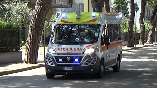 [WIG-WAG] Ambulanza Croce Verde Cavallino-Treporti - Green Coss ambulance responding code 3