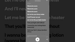 I Wanna Be Yours - Arctic Monkeys #songs #lyrics #spotify #music #iwannabeyourslyrics #arcticmonkeys